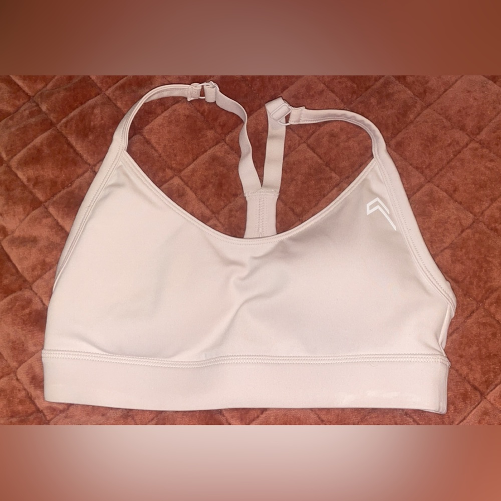 Oner active cream sports bra XS. Only tried on. Too small for me.